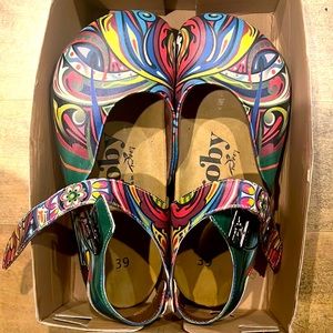 Goby Colorful Mary Jane Style Shoe